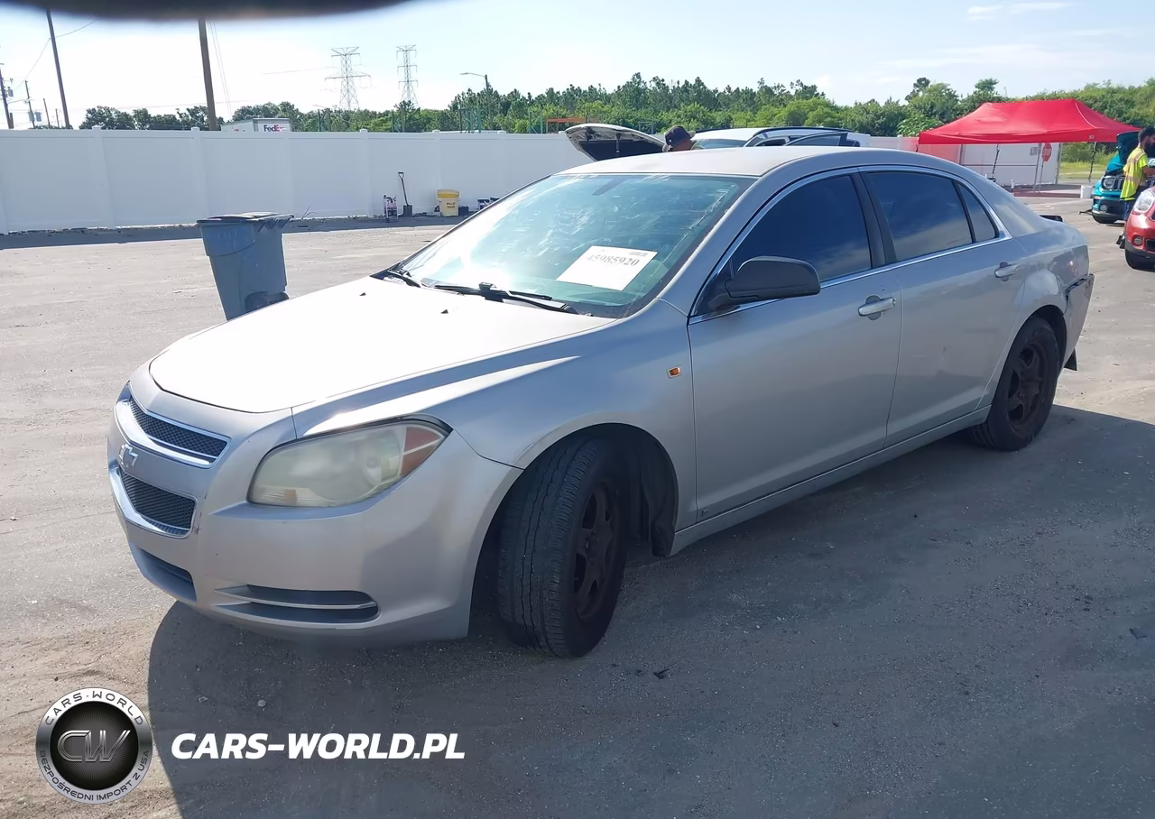 2008 Chevrolet Malibu Ls W-1Ls VIN:1G1ZG57B98F181222 - 2