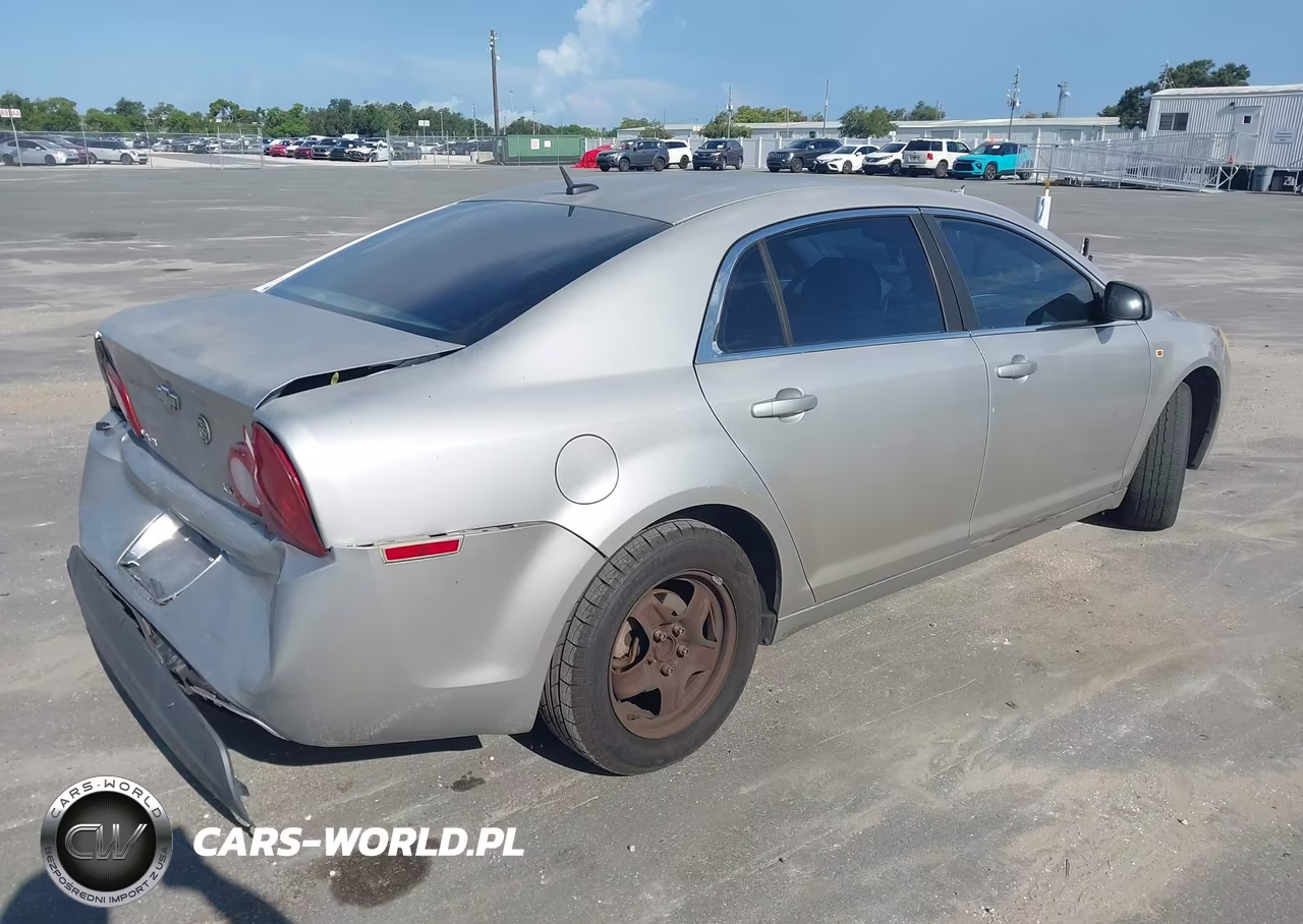 2008 Chevrolet Malibu Ls W-1Ls VIN:1G1ZG57B98F181222 - 4