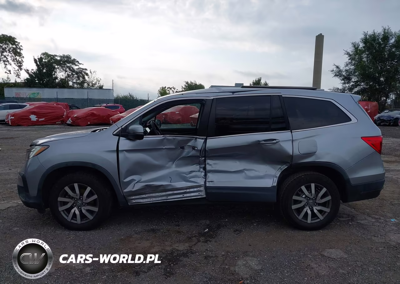 2020 Honda Pilot Awd Ex VIN:5FNYF6H3XLB045276 - 14
