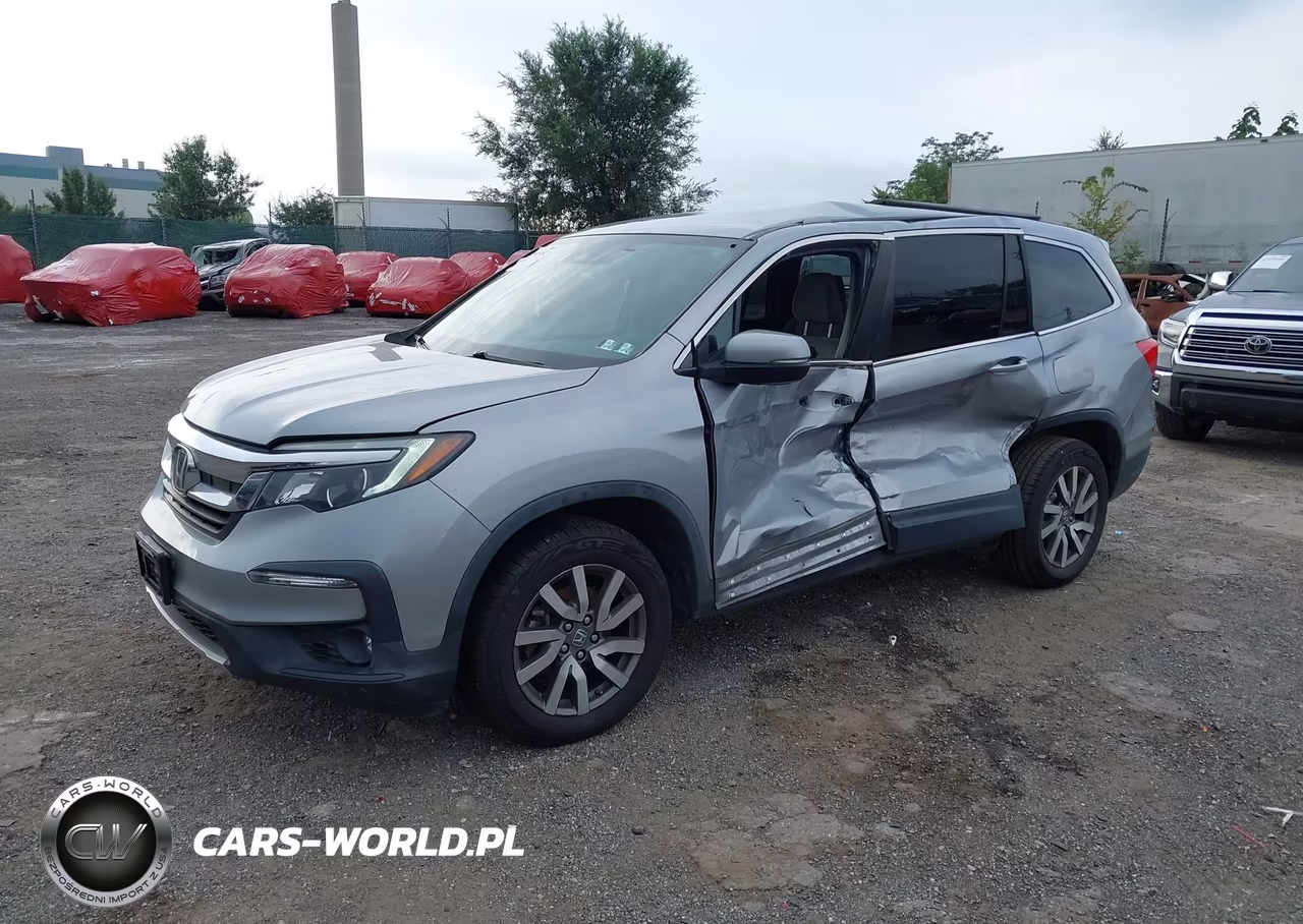 2020 Honda Pilot Awd Ex VIN:5FNYF6H3XLB045276 - 2