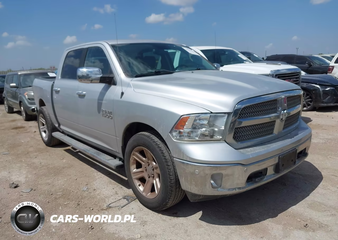 2017 Ram 1500 Lone Star Silver 4X2 5'7 Box VIN:1C6RR6LG8HS805504 - 1