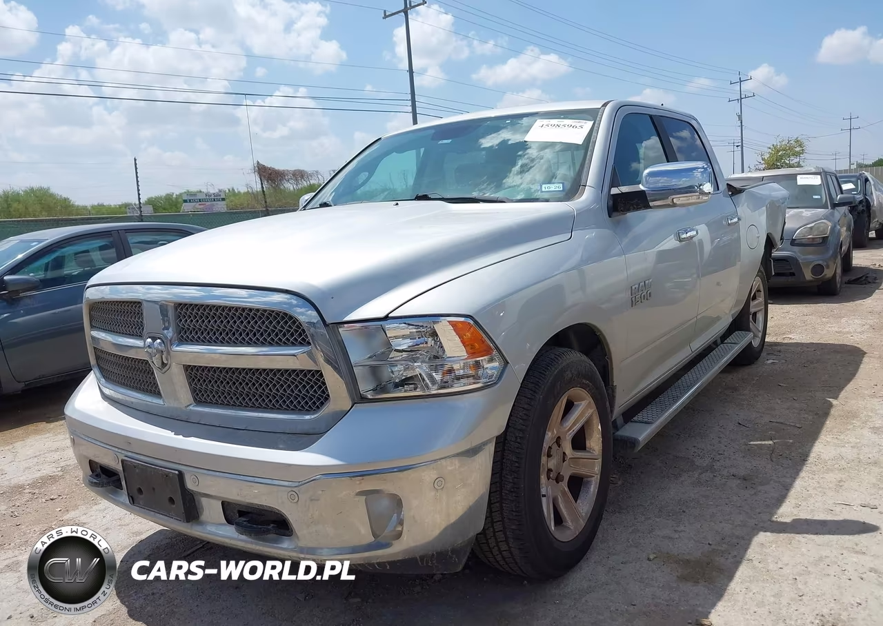 2017 Ram 1500 Lone Star Silver 4X2 5'7 Box VIN:1C6RR6LG8HS805504 - 2