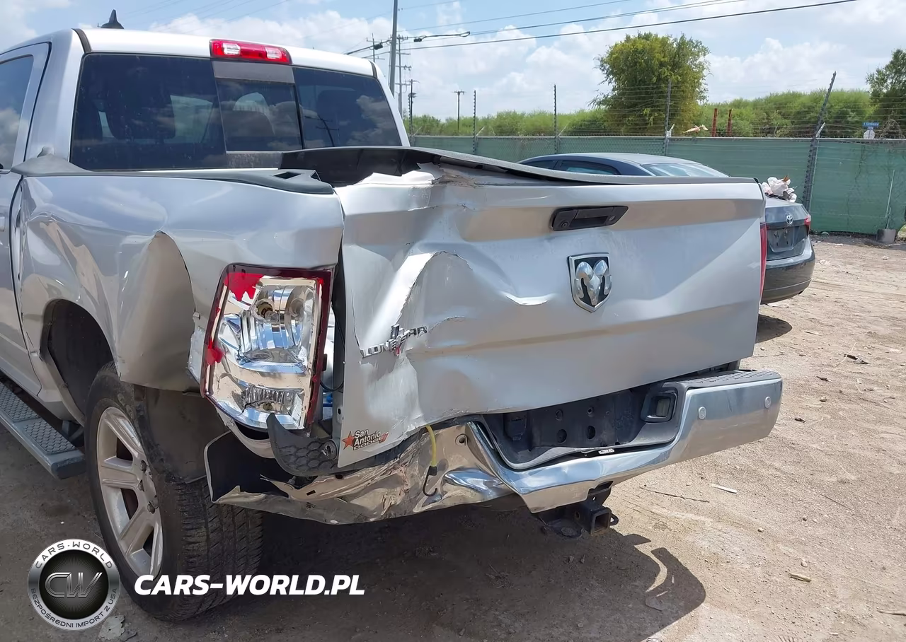 2017 Ram 1500 Lone Star Silver 4X2 5'7 Box VIN:1C6RR6LG8HS805504 - 6