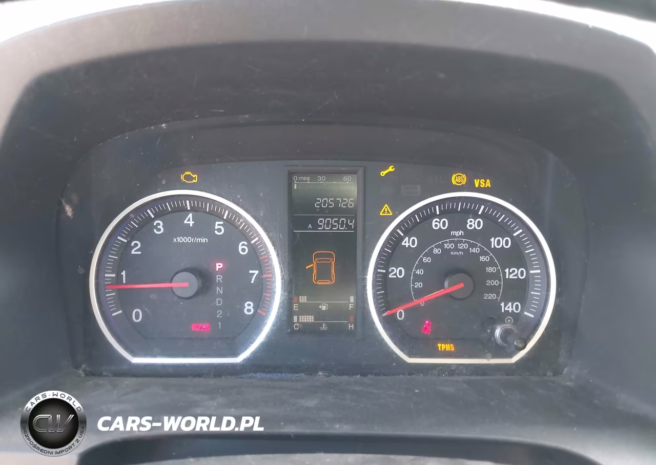 2008 Honda Cr-V Lx VIN:5J6RE38378L008805 - 7