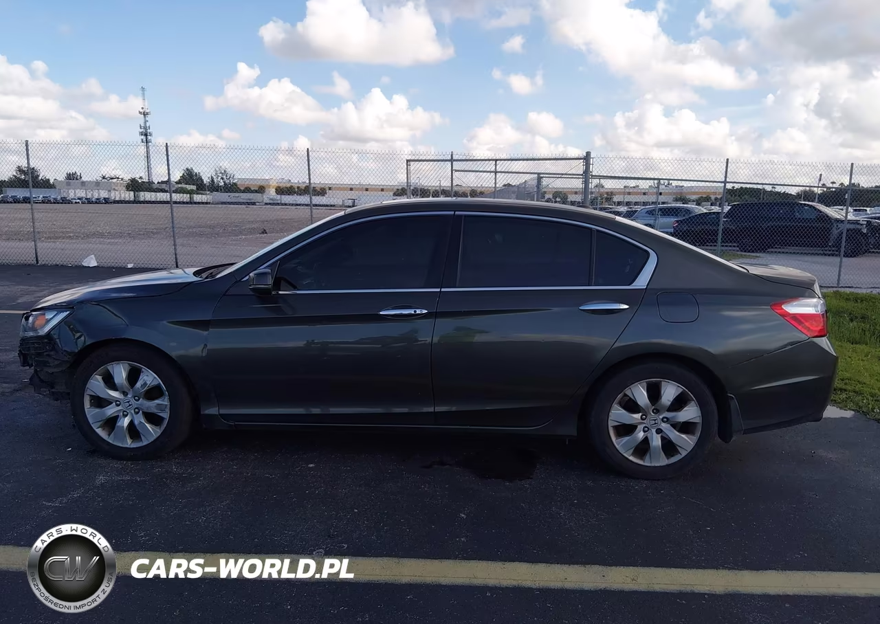 2015 Honda Accord Ex-L V-6 VIN:1HGCR3F87FA019487 - 14