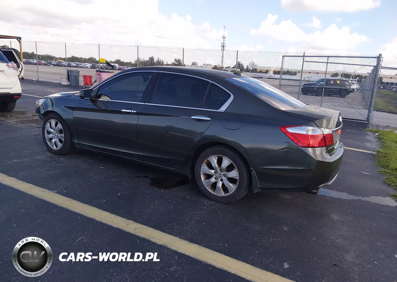 2015 Honda Accord Ex-L V-6 VIN:1HGCR3F87FA019487 - 3