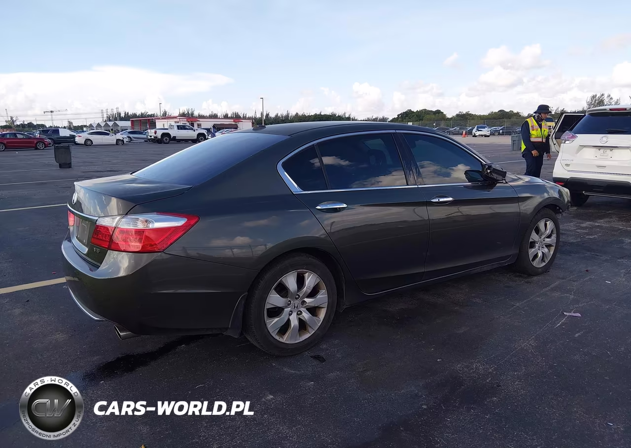 2015 Honda Accord Ex-L V-6 VIN:1HGCR3F87FA019487 - 4