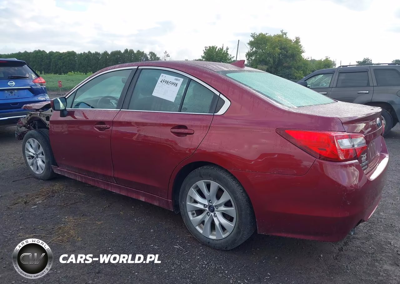 2017 Subaru Legacy 2.5I Premium VIN:4S3BNAC66H3060908 - 3