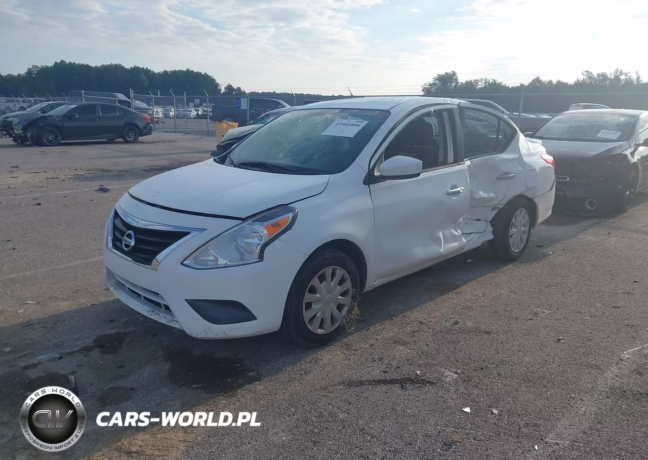 2016 Nissan Versa 1.6 S-1.6 S+-1.6 Sl-1.6 Sv VIN:3N1CN7AP2GL850912 - 2