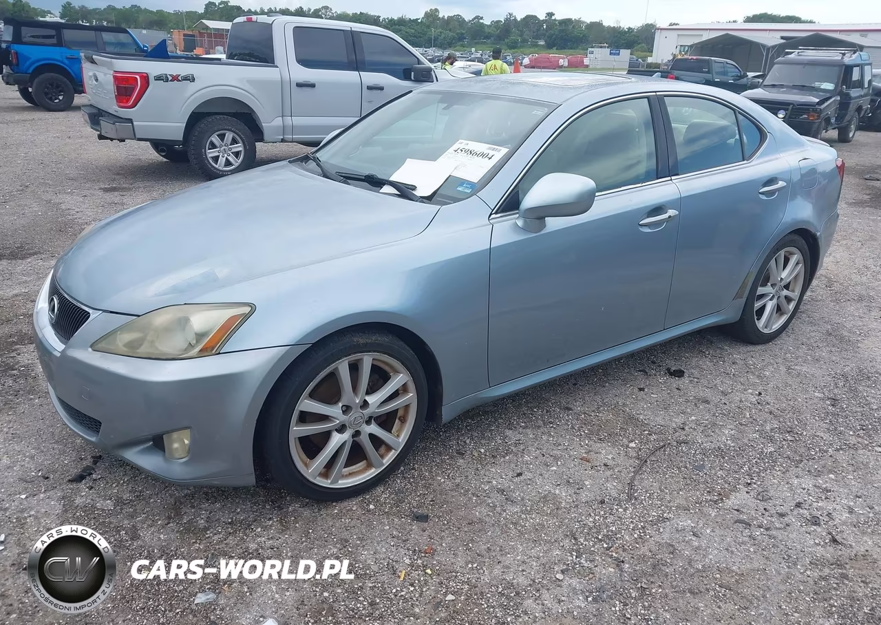 2007 Lexus Is 250 VIN:JTHBK262672034917 - 2