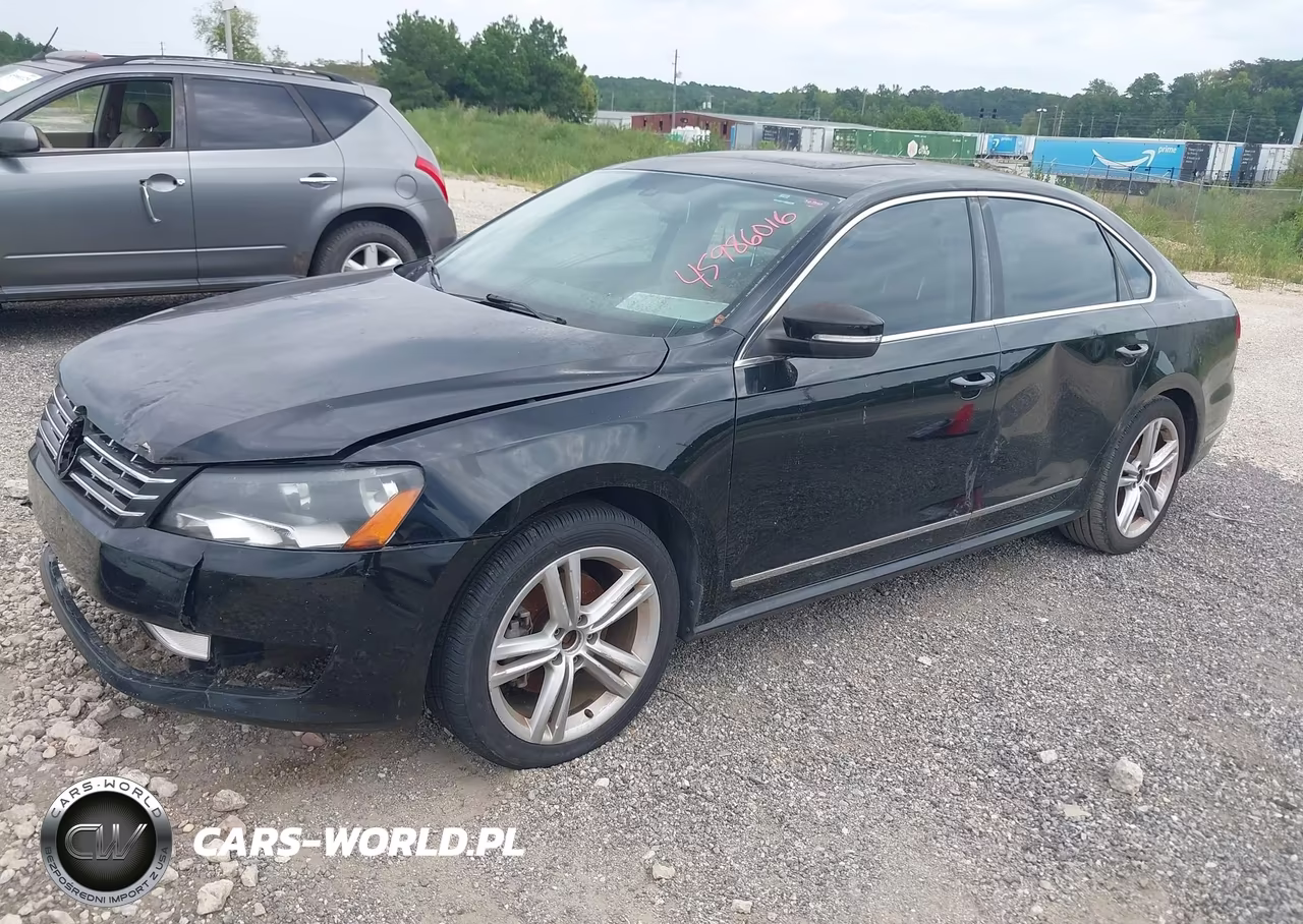 2013 Volkswagen Passat 2.0L Tdi Sel Premium VIN:1VWCN7A3XDC012481 - 2