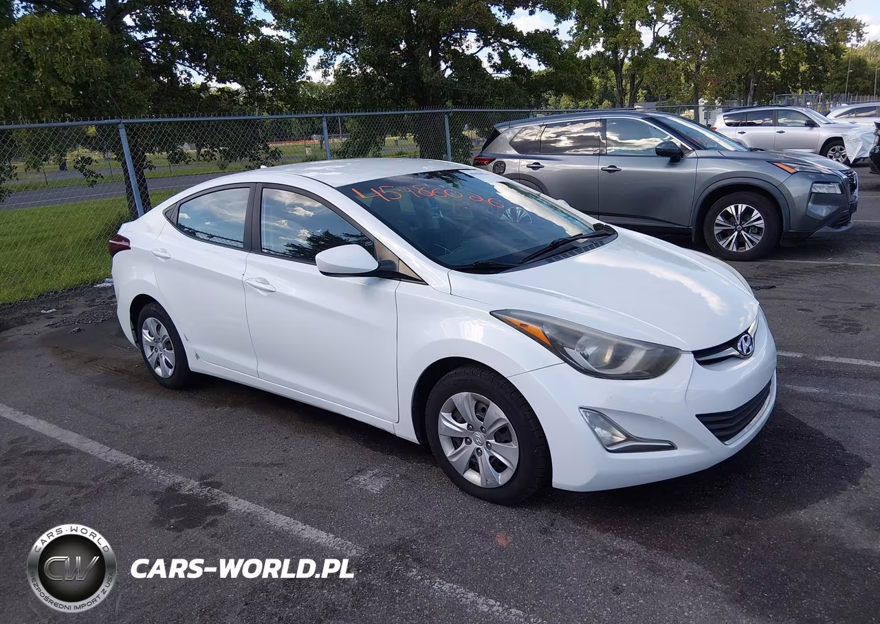 2016 Hyundai Elantra Se – zdjęcie 1 z 14