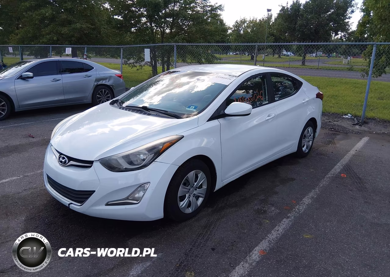 2016 Hyundai Elantra Se VIN:5NPDH4AE1GH752475 - 2