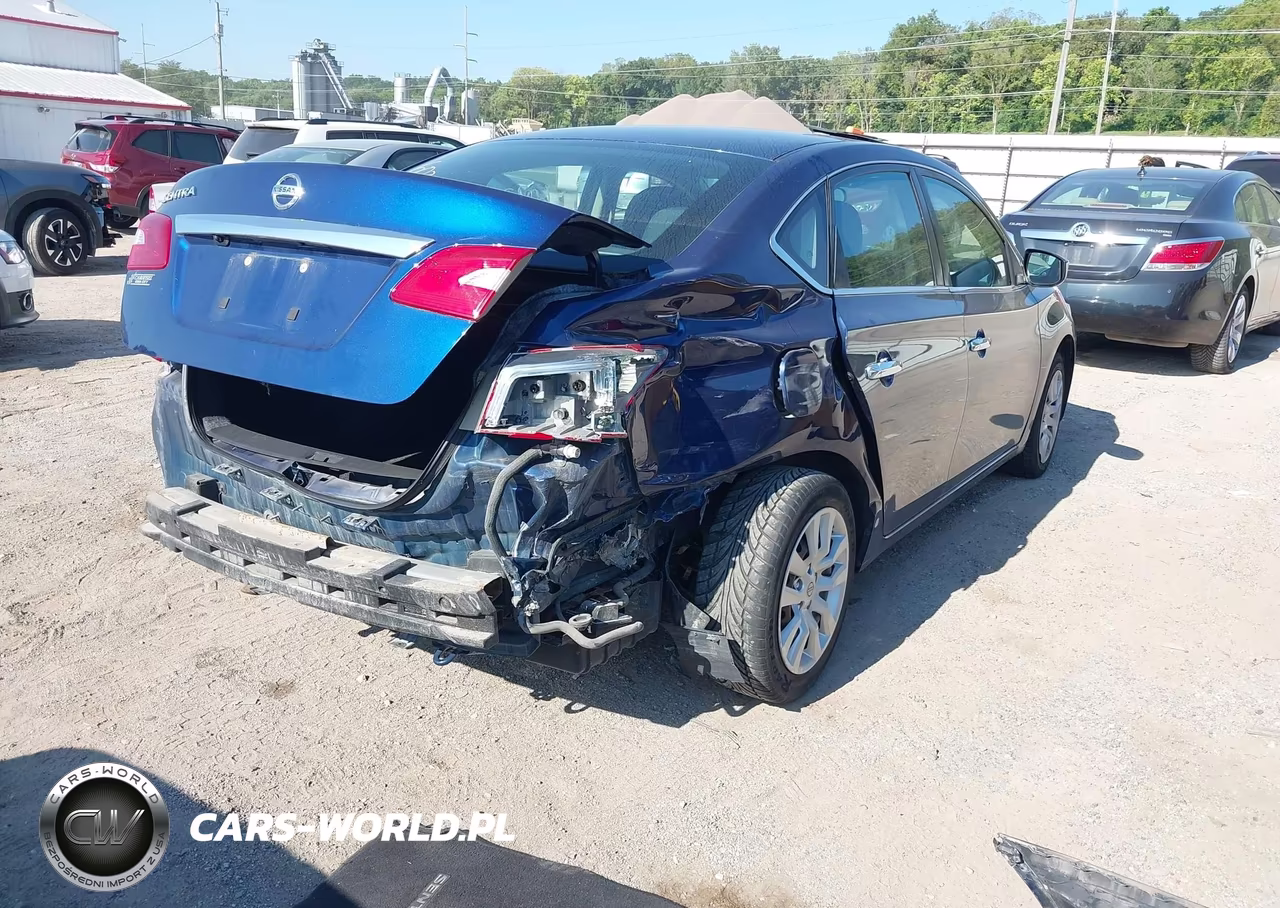 2019 Nissan Sentra S VIN:3N1AB7AP9KY356560 - 4