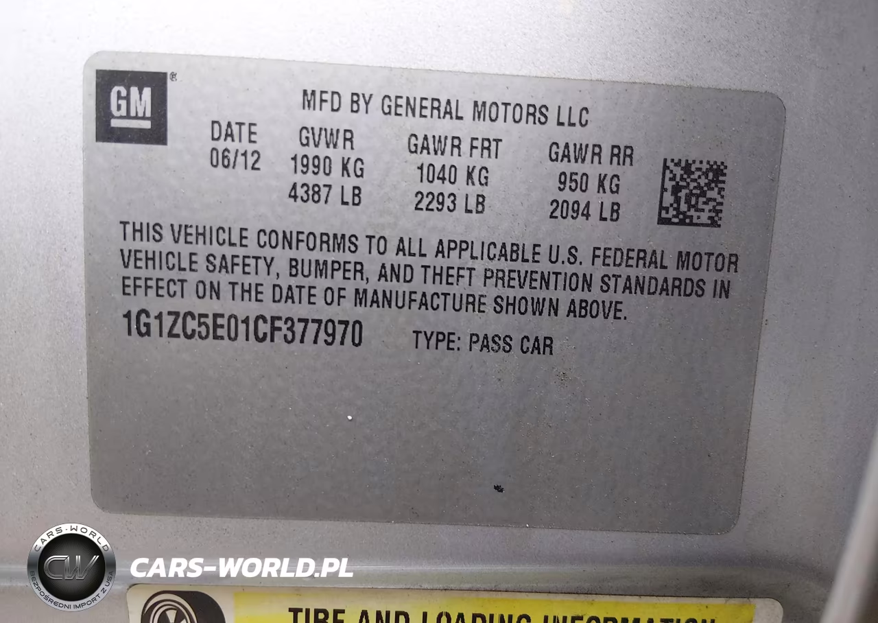2012 Chevrolet Malibu 1Lt VIN:1G1ZC5E01CF377970 - 9