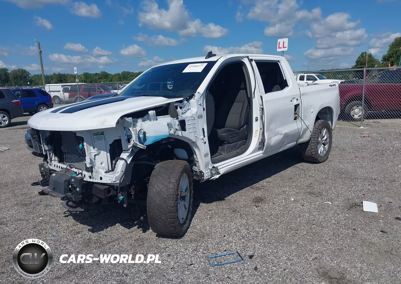 2023 Chevrolet Silverado 1500 4Wd Short Bed Custom VIN:1GCPDBEK0PZ109427 - 2