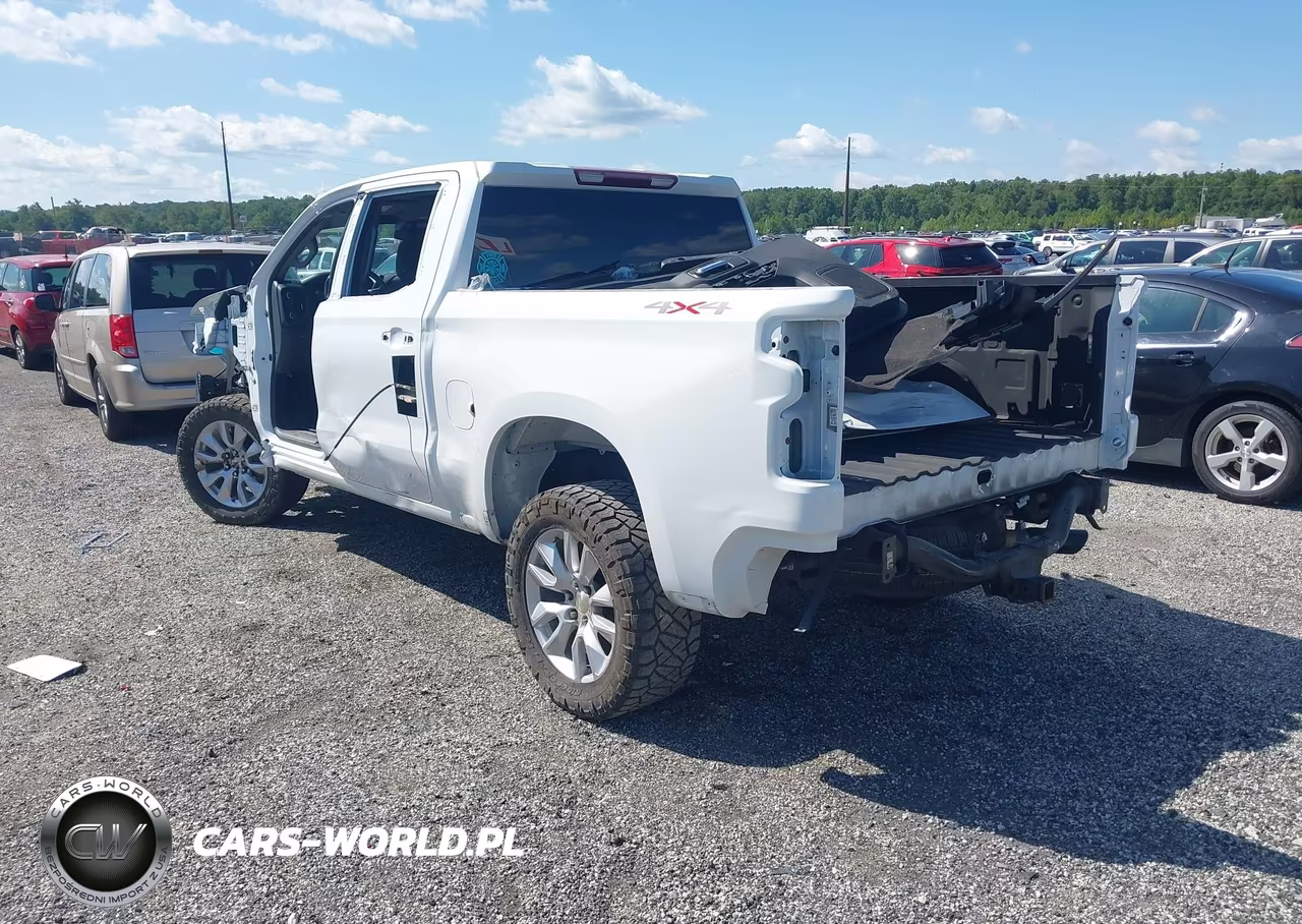 2023 Chevrolet Silverado 1500 4Wd Short Bed Custom VIN:1GCPDBEK0PZ109427 - 3