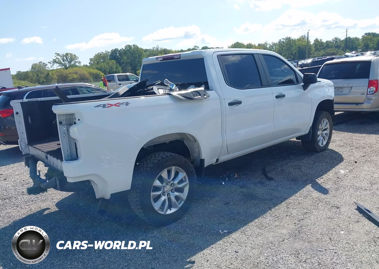 2023 Chevrolet Silverado 1500 4Wd Short Bed Custom VIN:1GCPDBEK0PZ109427 - 4