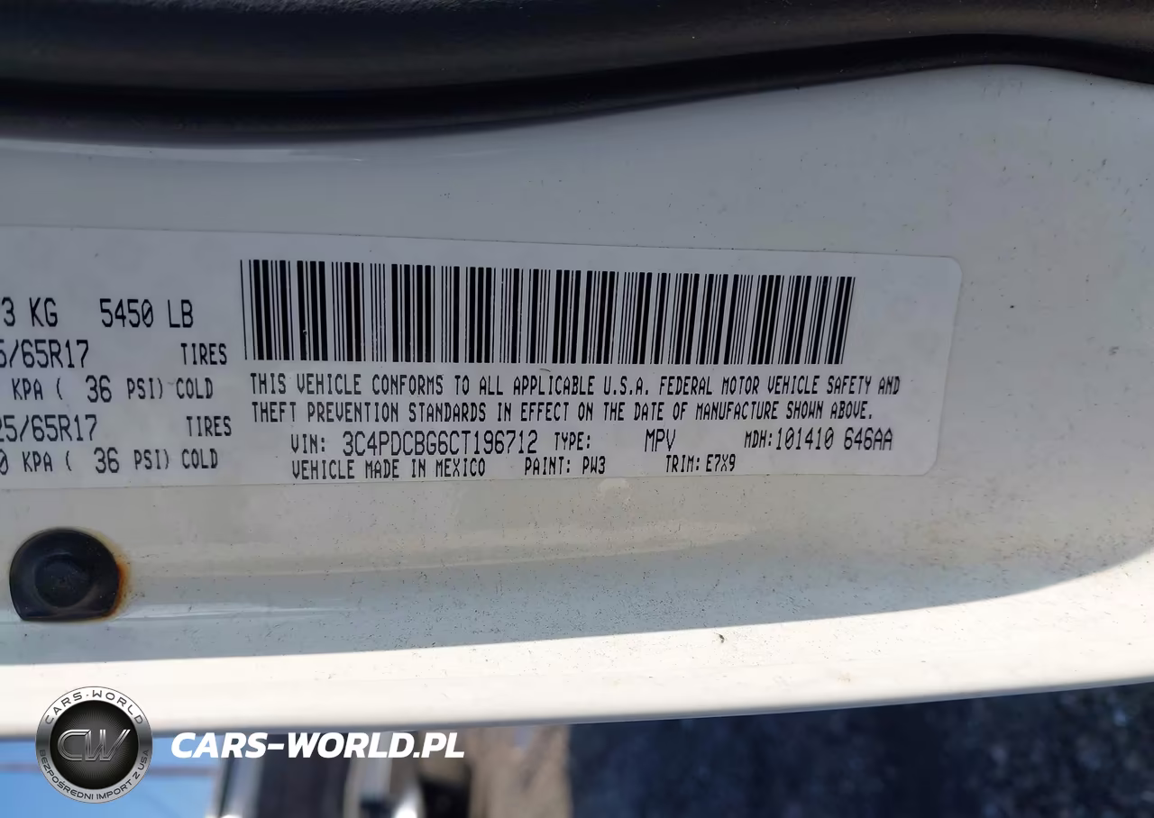 2012 Dodge Journey Sxt VIN:3C4PDCBG6CT196712 - 9
