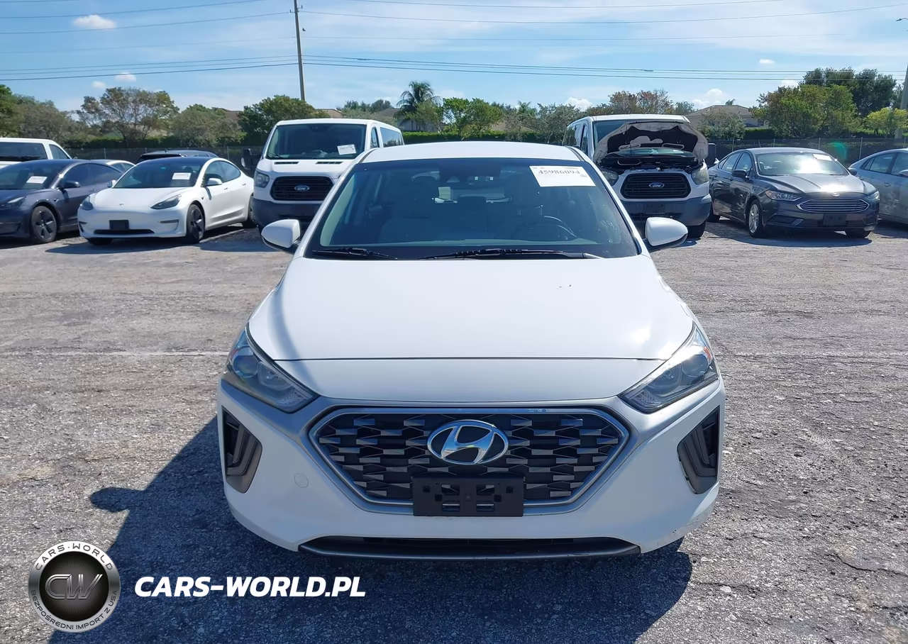 2021 Hyundai Ioniq Hybrid Blue VIN:KMHC65LC1MU247875 - 12