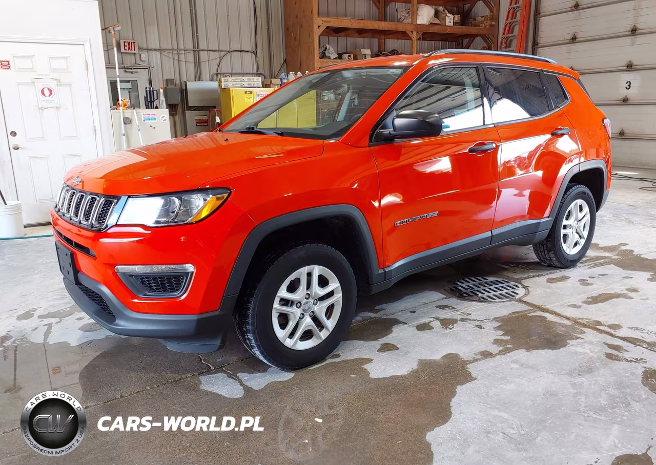 2018 Jeep Compass Sport 4X4 VIN:3C4NJDAB6JT392271 - 2