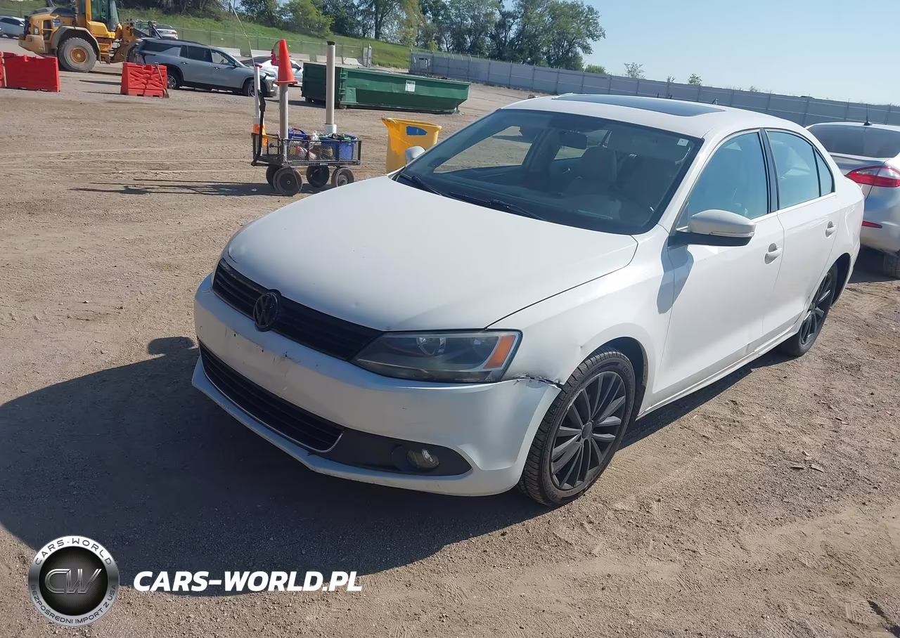 2012 Volkswagen Jetta 2.5L Sel Premium VIN:3VWLP7AJ4CM376840 - 2