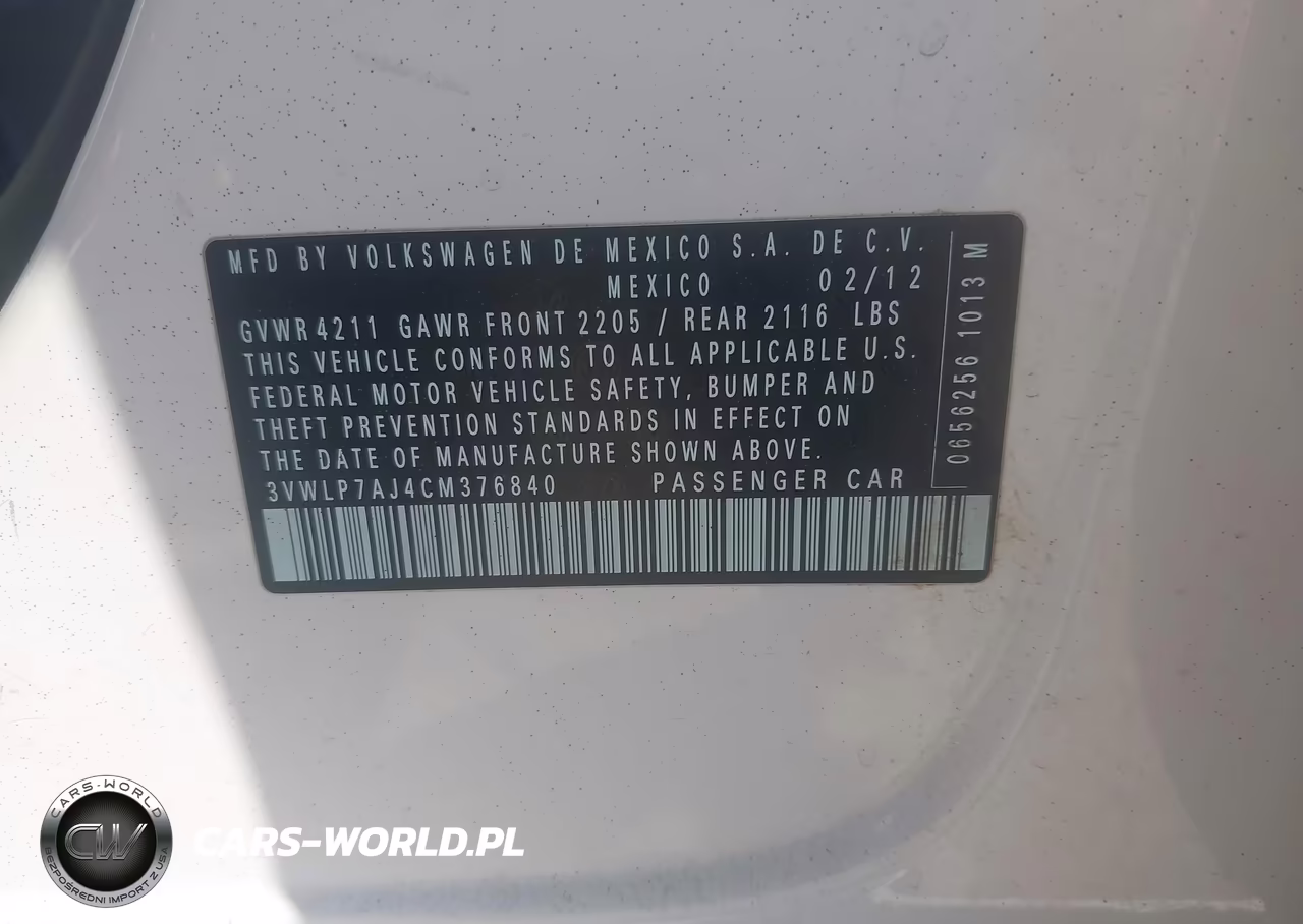2012 Volkswagen Jetta 2.5L Sel Premium VIN:3VWLP7AJ4CM376840 - 9