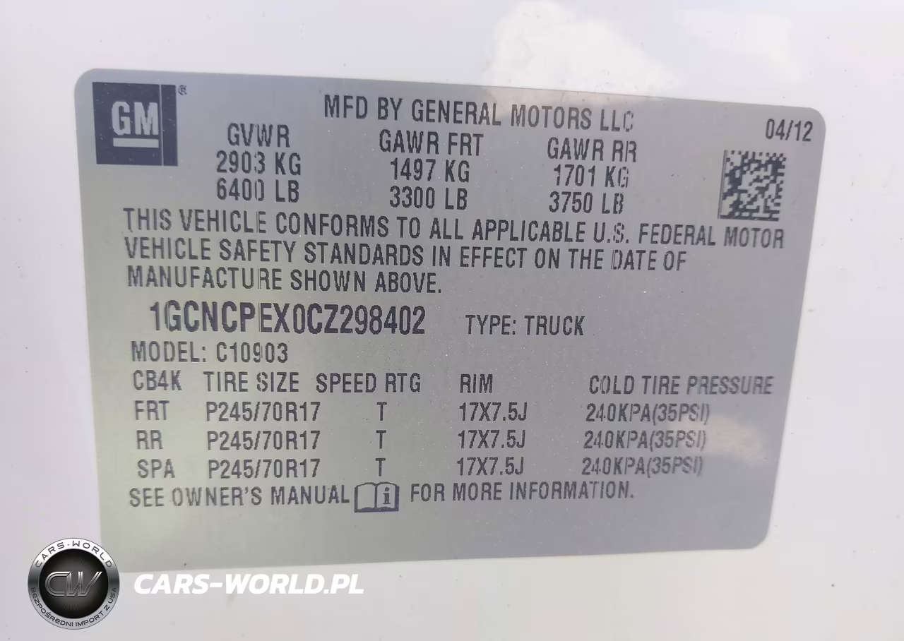 2012 Chevrolet Silverado C1500 VIN:1GCNCPEX0CZ298402 - 9