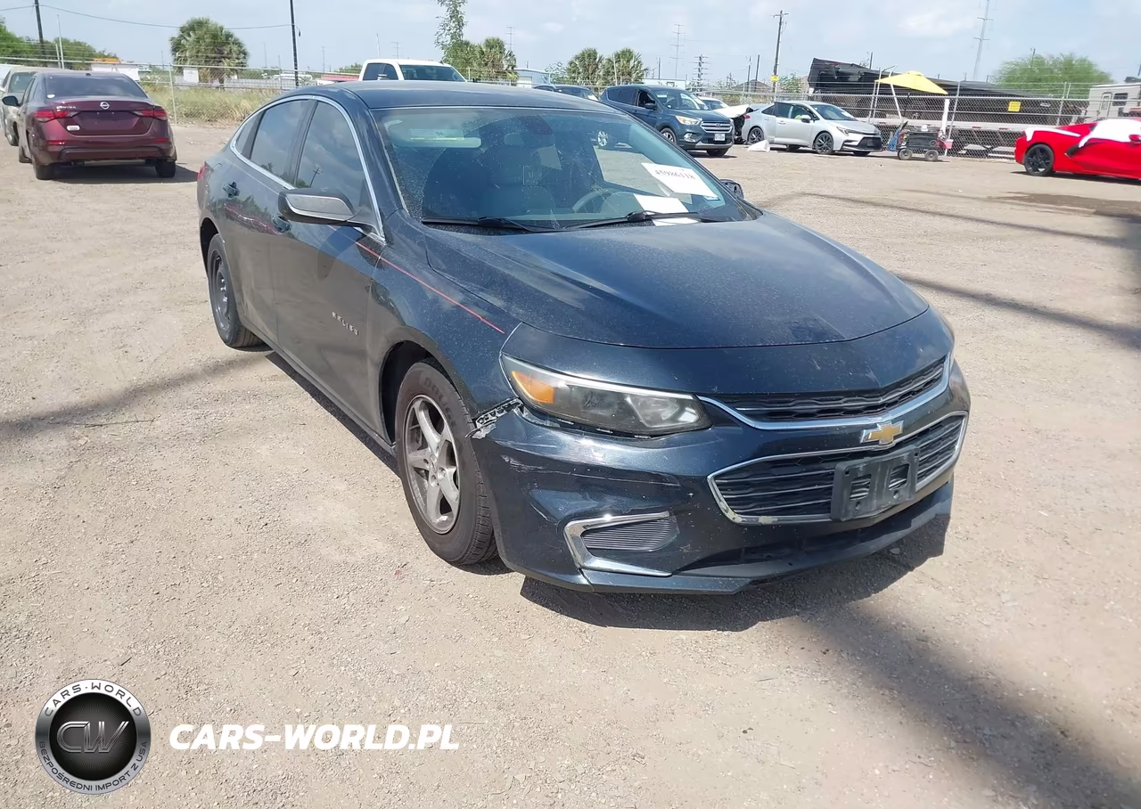 2017 Chevrolet Malibu Ls VIN:1G1ZB5ST7HF140912 - 1