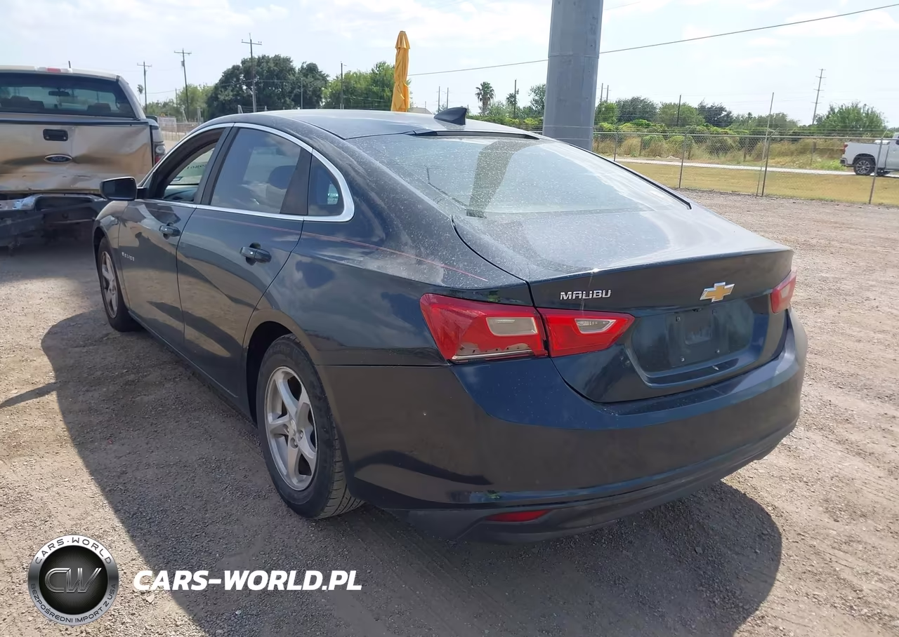 2017 Chevrolet Malibu Ls VIN:1G1ZB5ST7HF140912 - 3
