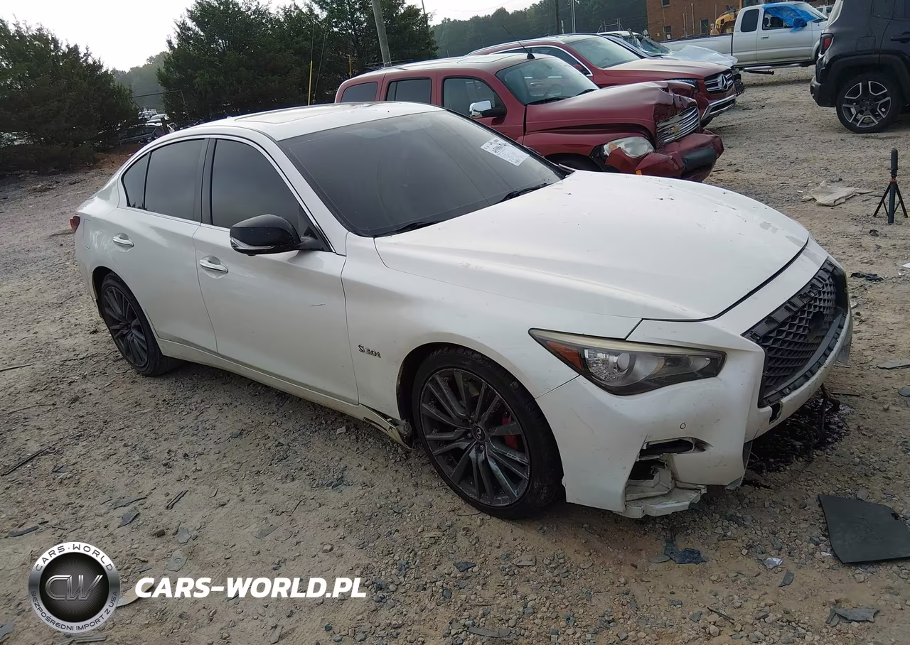 2018 Infiniti Q50 3.0T Red Sport 400
