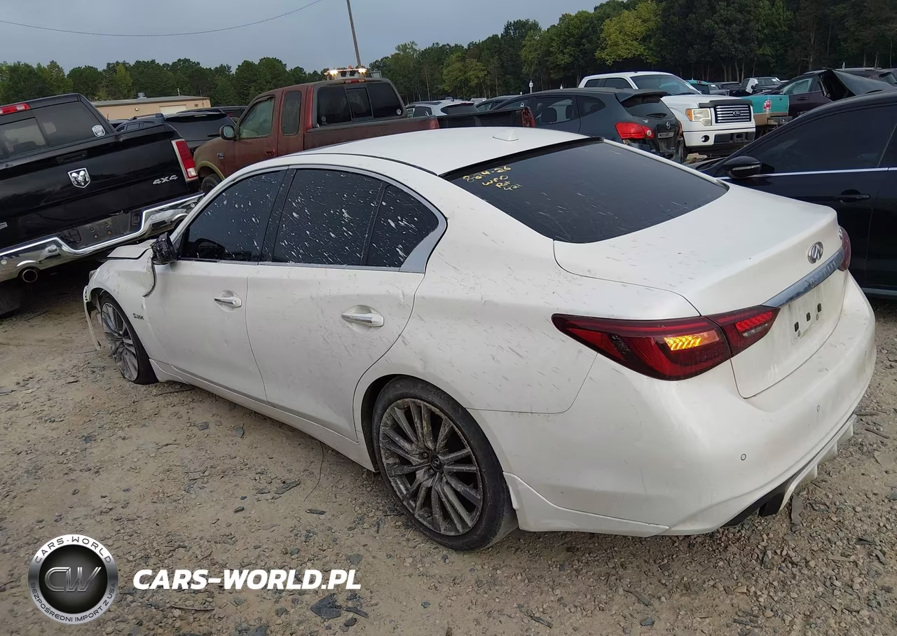 2018 Infiniti Q50 3.0T Red Sport 400 VIN:JN1FV7AP2JM460256 - 3