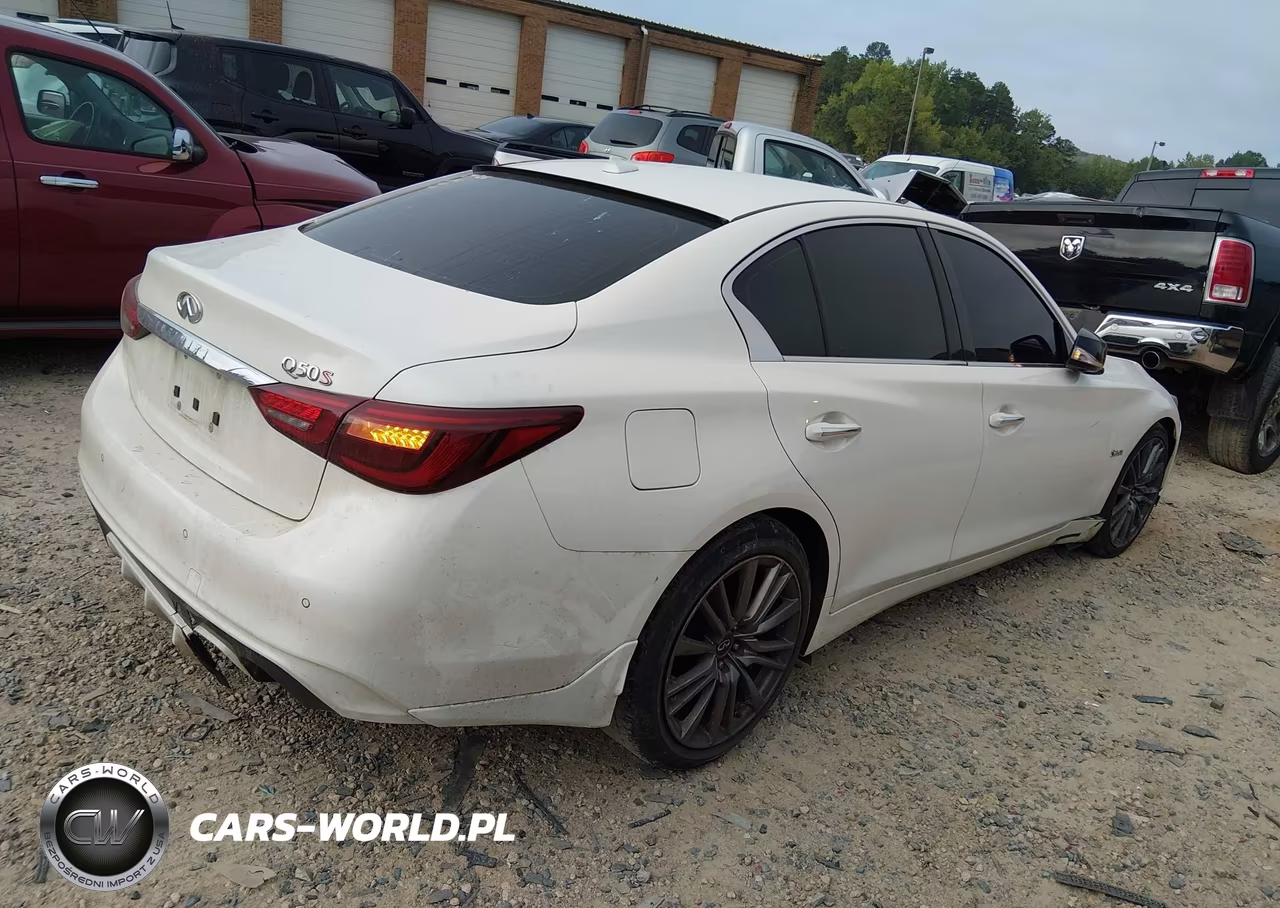 2018 Infiniti Q50 3.0T Red Sport 400 VIN:JN1FV7AP2JM460256 - 4