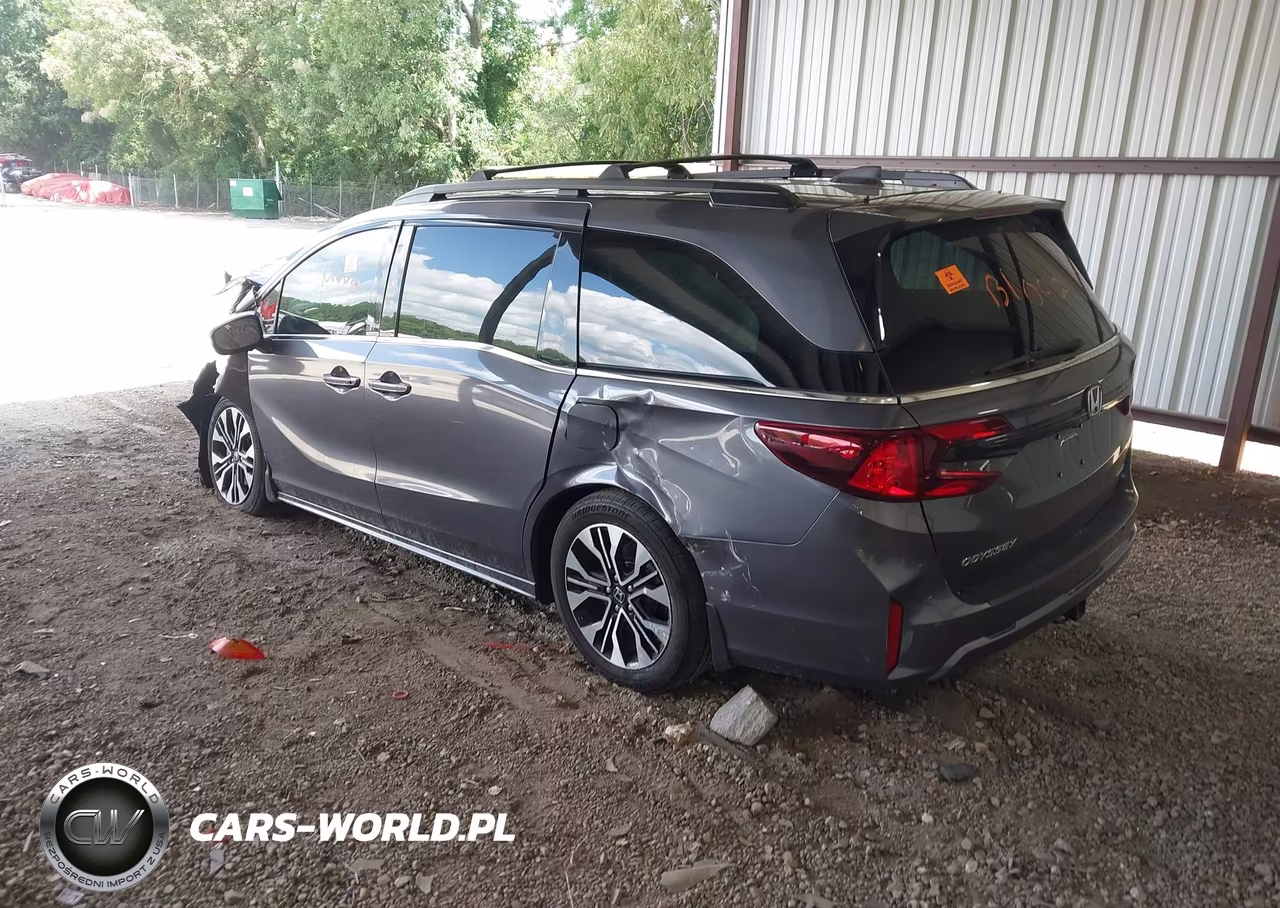 2025 Honda Odyssey Elite VIN:5FNRL6H90SB047179 - 3