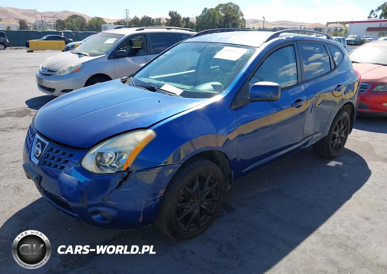 2008 Nissan Rogue Sl VIN:JN8AS58TX8W006007 - 2