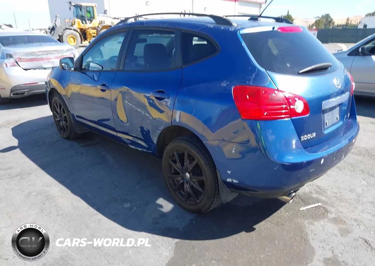 2008 Nissan Rogue Sl VIN:JN8AS58TX8W006007 - 3
