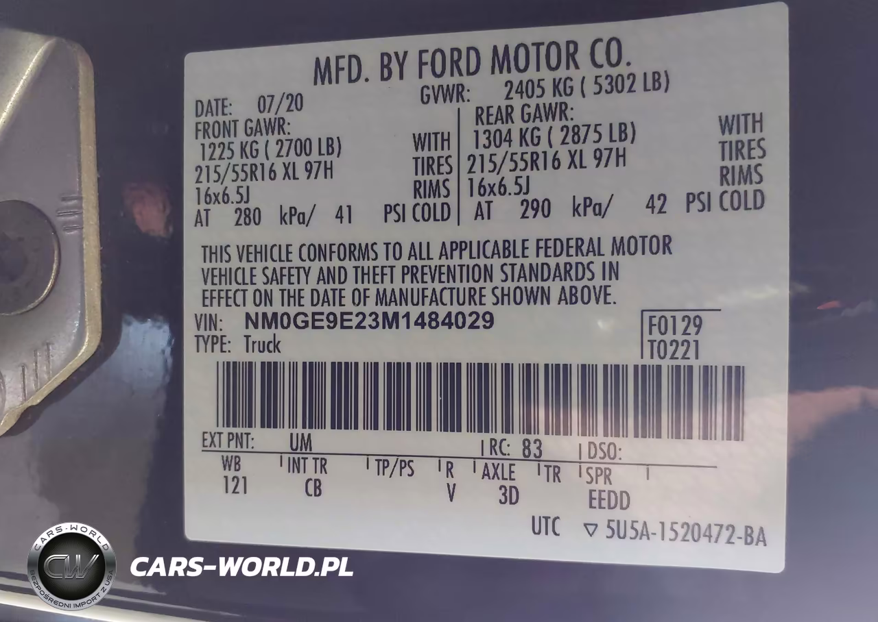 2021 Ford Transit Connect Xl Passenger VIN:NM0GE9E23M1484029 - 9