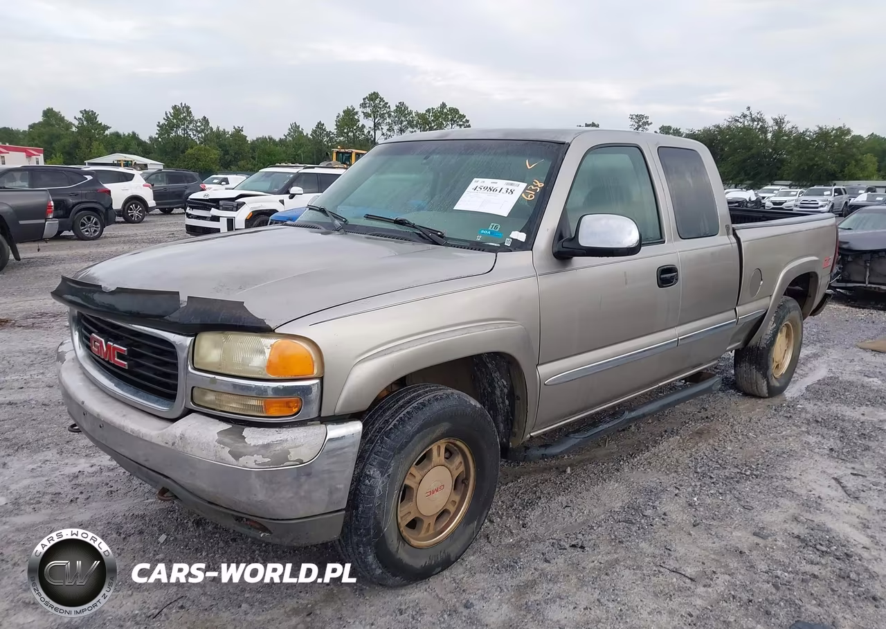 2000 GMC Sierra 1500 Sle VIN:1GTEK19T1YE163886 - 2
