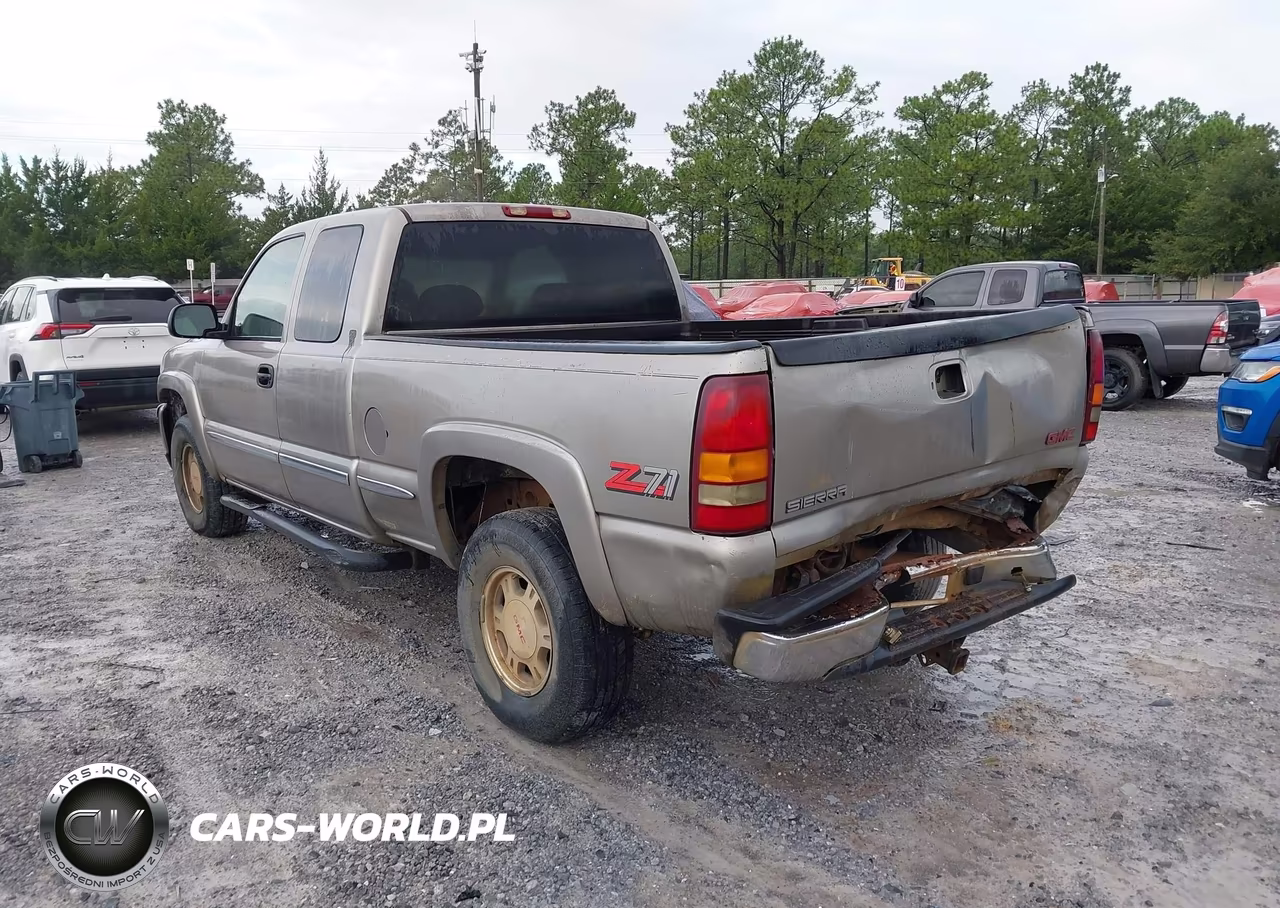 2000 GMC Sierra 1500 Sle VIN:1GTEK19T1YE163886 - 3