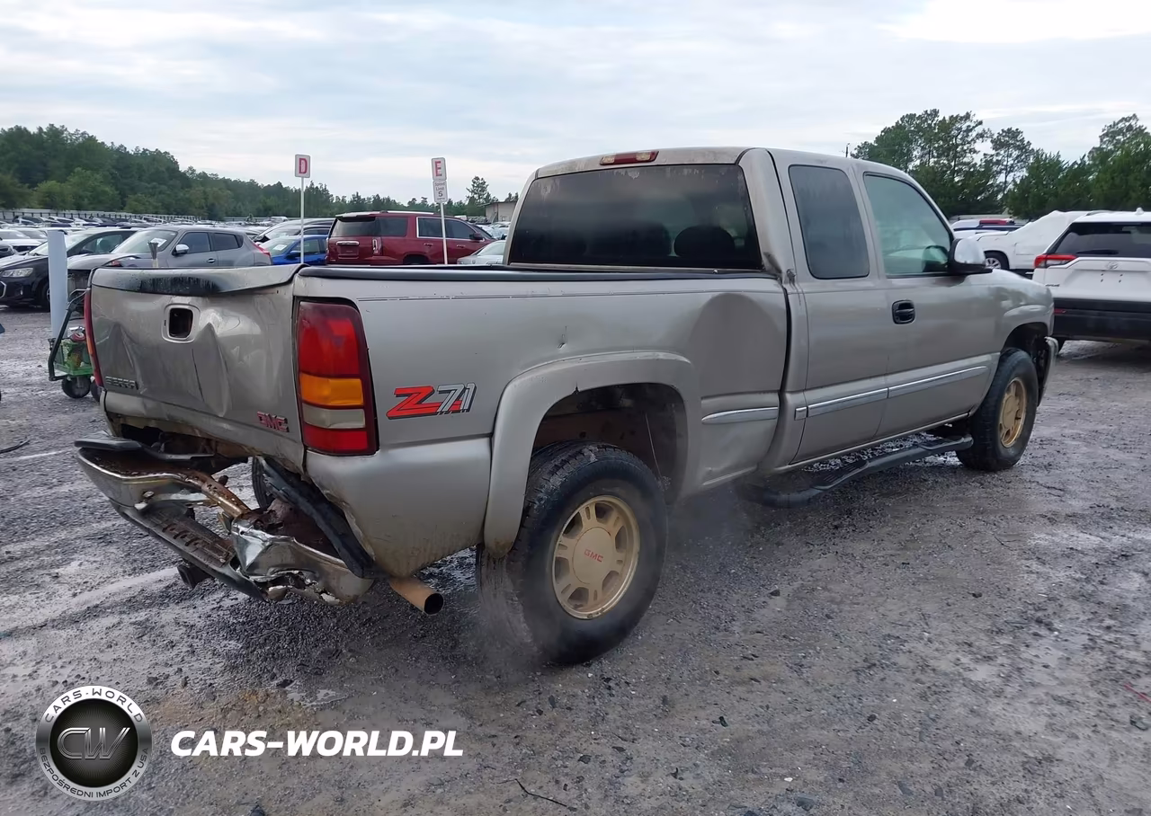 2000 GMC Sierra 1500 Sle VIN:1GTEK19T1YE163886 - 4