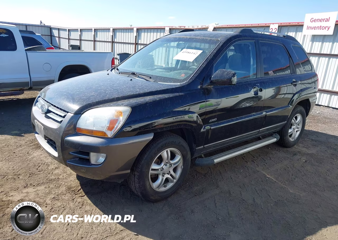 2007 Kia Sportage Ex V6 VIN:KNDJE723177350390 - 2