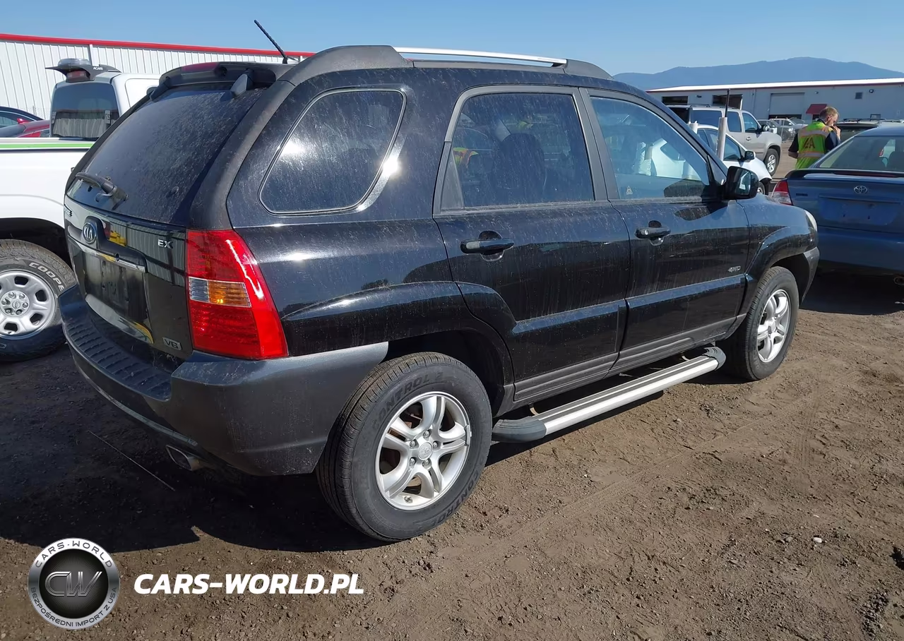 2007 Kia Sportage Ex V6 VIN:KNDJE723177350390 - 4