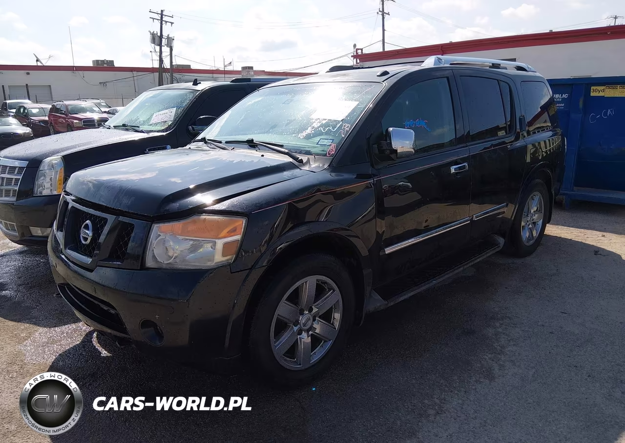 2012 Nissan Armada Platinum VIN:5N1BA0ND6CN607573 - 2