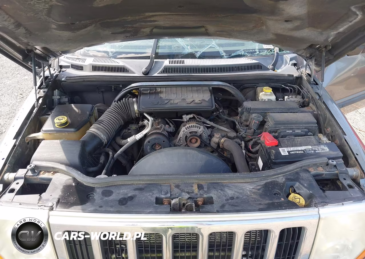 2007 Jeep Commander Sport VIN:1J8HG48K27C686278 - 10