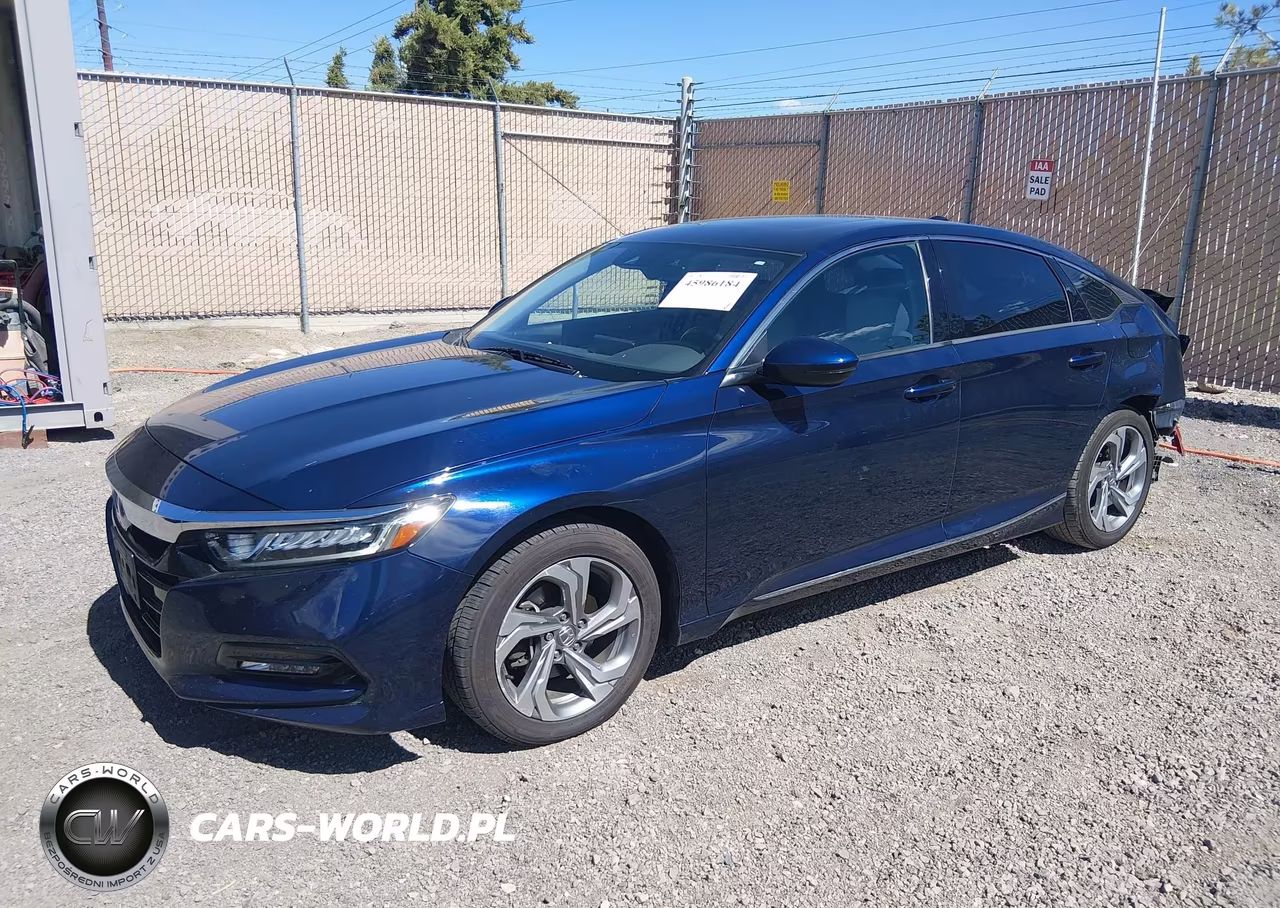 2018 Honda Accord Ex-L VIN:1HGCV1F57JA206985 - 2