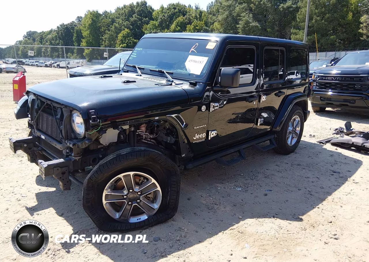 2020 Jeep Wrangler Unlimited Sahara 4X4 VIN:1C4HJXEN8LW285013 - 2