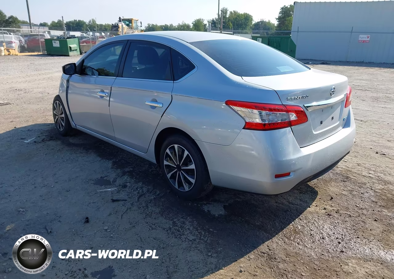 2014 Nissan Sentra S VIN:3N1AB7AP7EY214700 - 3