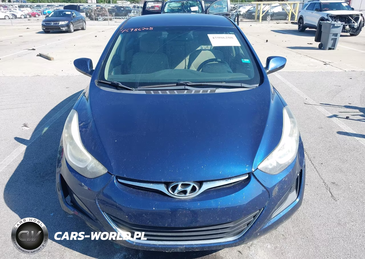 2015 Hyundai Elantra Se VIN:5NPDH4AEXFH594068 - 6