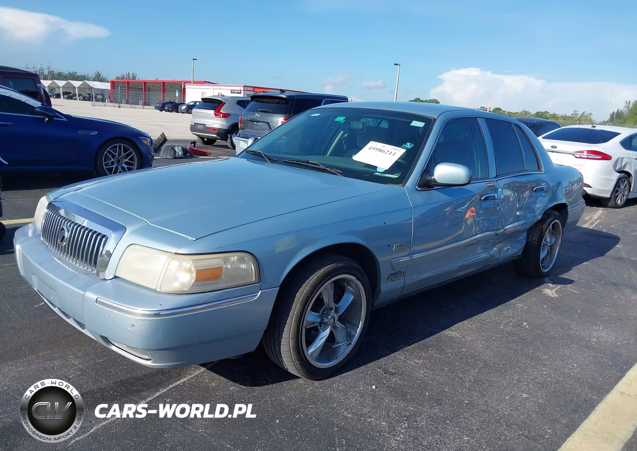2007 Mercury Grand Marquis Gs VIN:2MEFM74V57X622097 - 2
