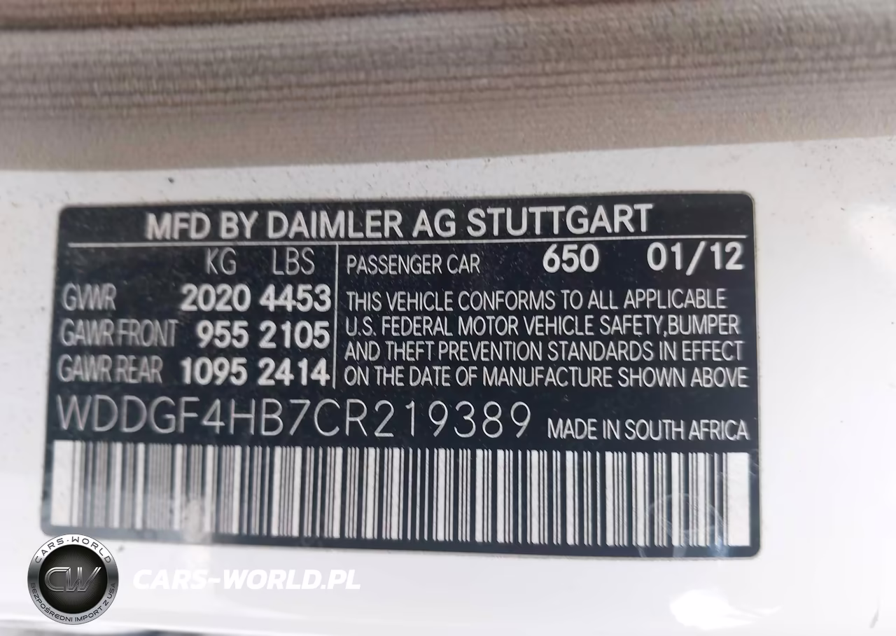 2012 Mercedes-Benz C 250 Sport VIN:WDDGF4HB7CR219389 - 9